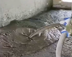 發泡混凝土(tǔ)室內(nèi)回填